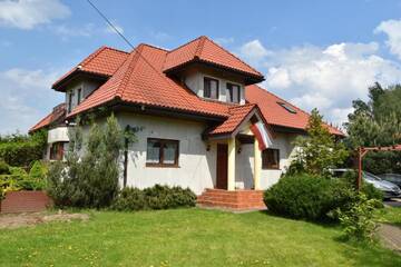 Фото номера Улучшенная вилла Виллы Comfortable house with garden г. Mańki 13